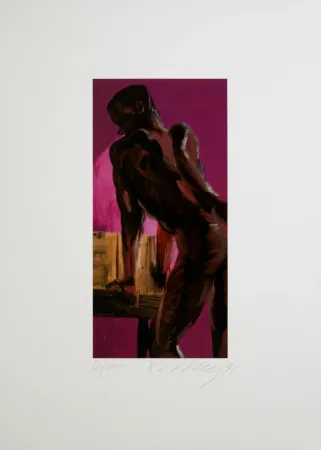 Литография Fetting - Man, 1995