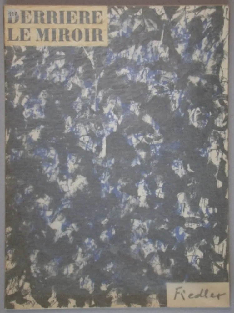 Литография Fiedler - Derrière Le Miroir