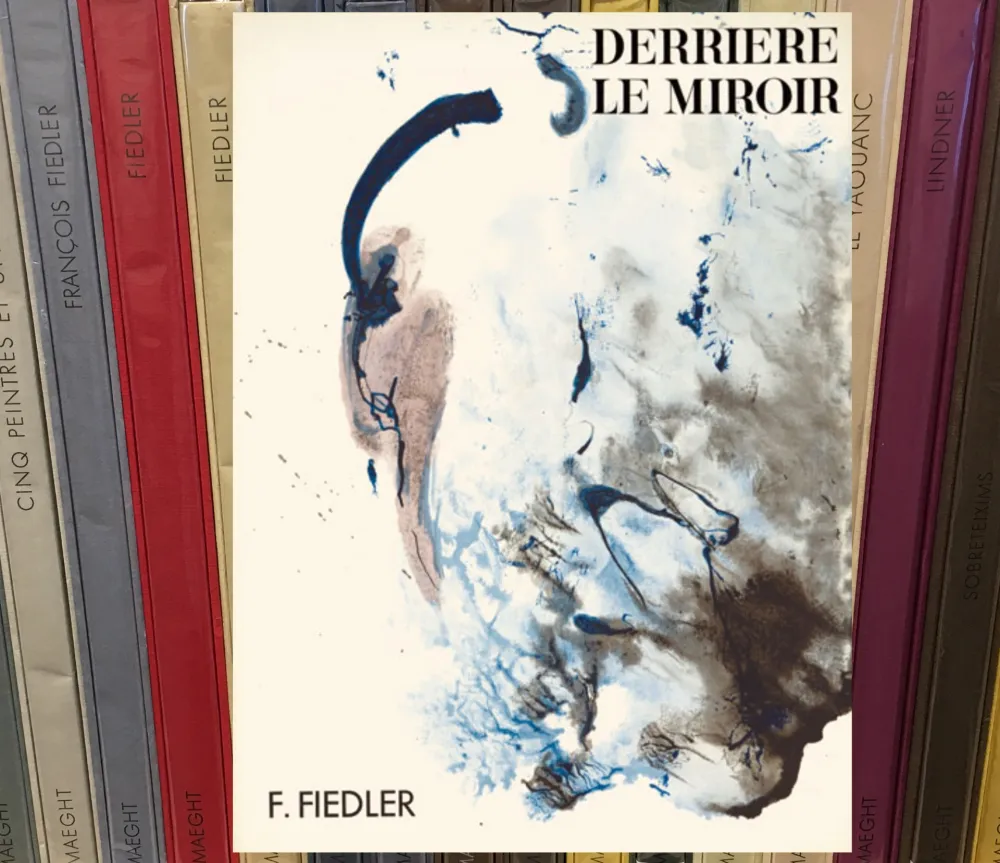 Иллюстрированная Книга Fiedler - FIEDLER. DERRIÈRE LE MIROIR N°129. Octobre 1961. TIRAGE DE LUXE SIGNÉ.