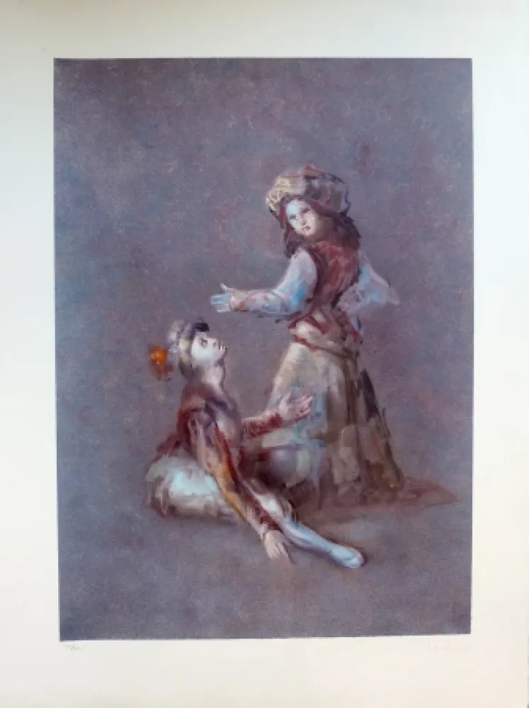 Литография Fini - Barucco