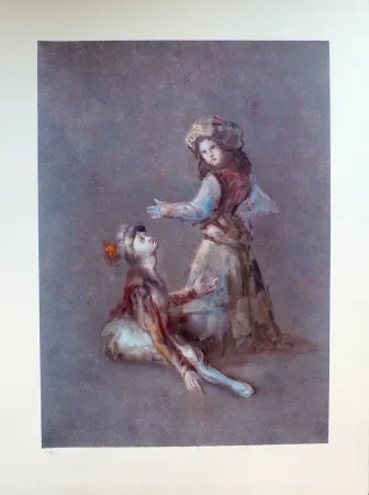 Литография Fini - Barucco