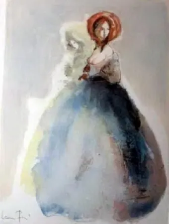 Литография Fini - La fanfarlo