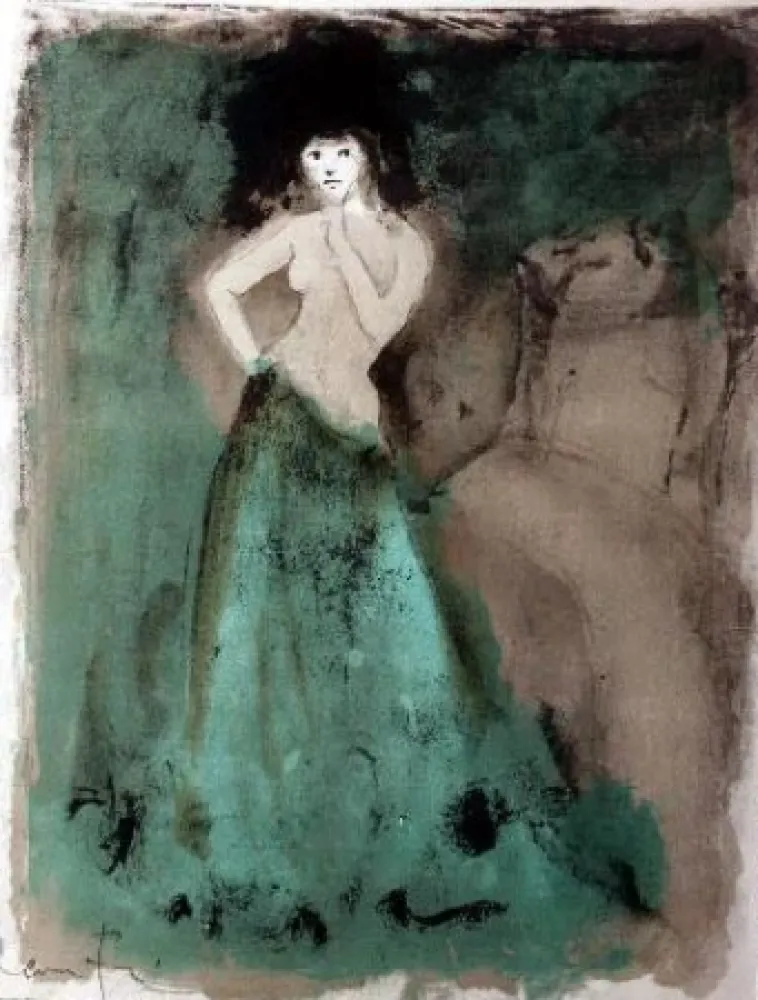 Литография Fini - La fanfarlo