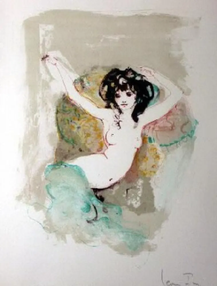 Литография Fini - La fanfarlo