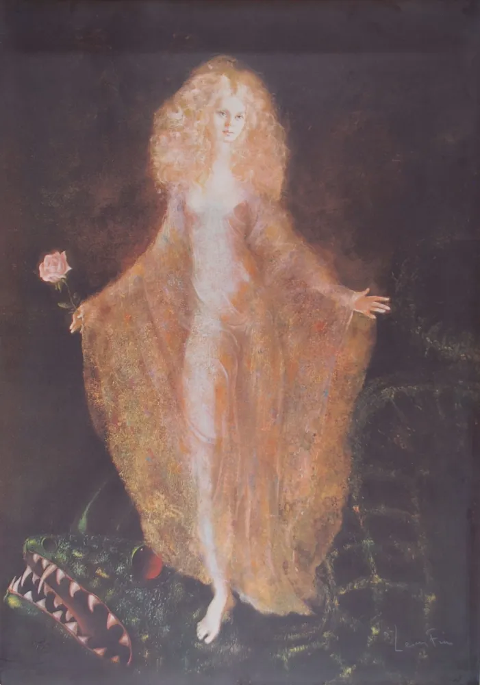 Литография Fini - La Passagère