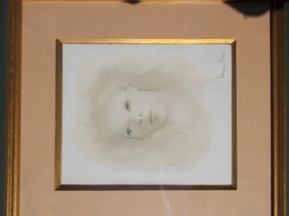 Гравюра Сухой Иглой Fini - Le visage