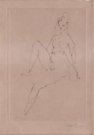 Иллюстрированная Книга Fini - L'épouse infidèle.  Poemes.  Deux eaux-fortes originales de Leonor Fini.