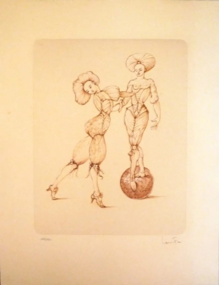 Гравюра Fini - Les Jumelles 