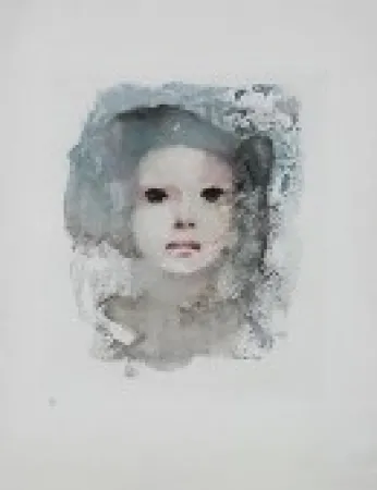 Литография Fini - Portrait de Jeune Fille