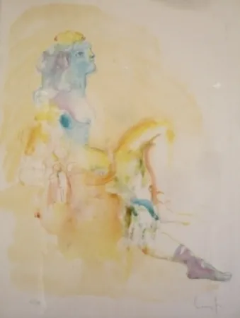 Литография Fini - Sans titre