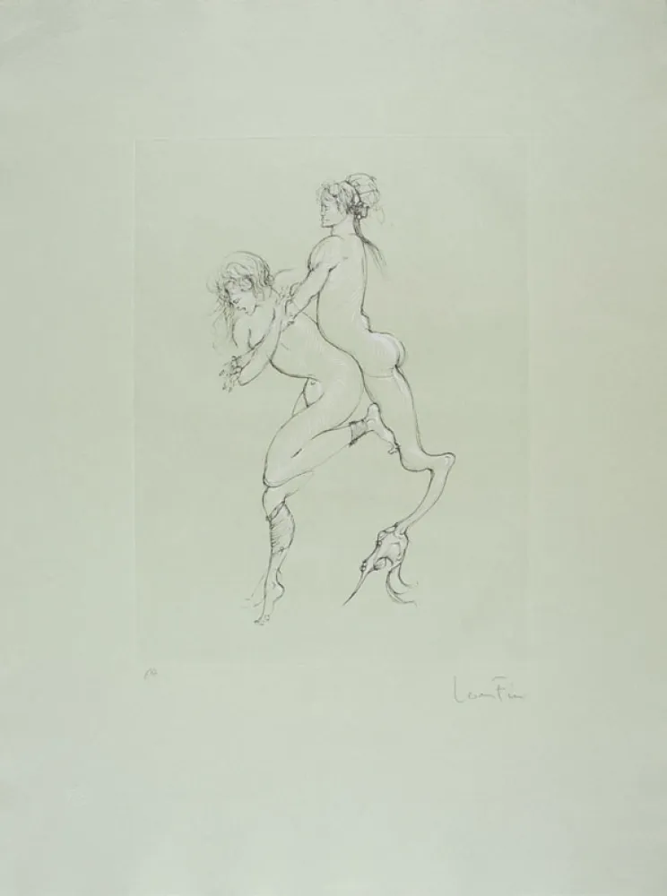 Офорт Fini - Solomonie la Possédée II (Erotique)