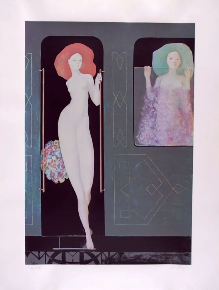 Сериграфия Fini - Vesper Express (album: Les Leçons)