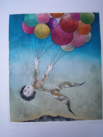 Офорт И Аквитанта Finsterer - Wunschtraum I