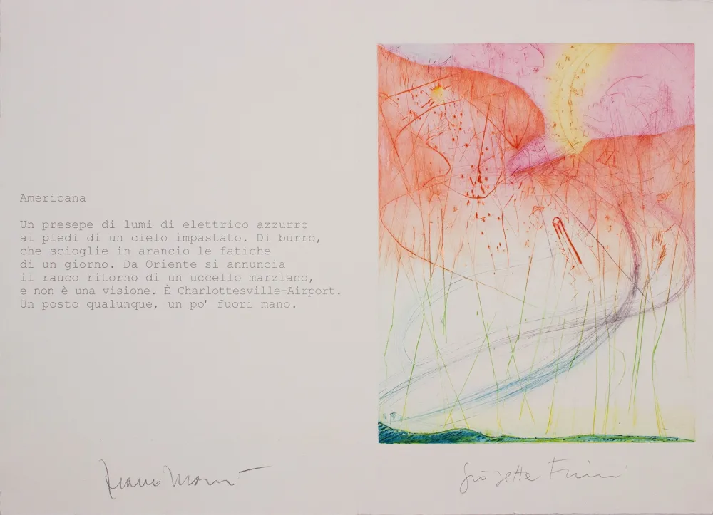 Акватинта Fioroni - Americana