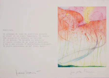 Акватинта Fioroni - Americana