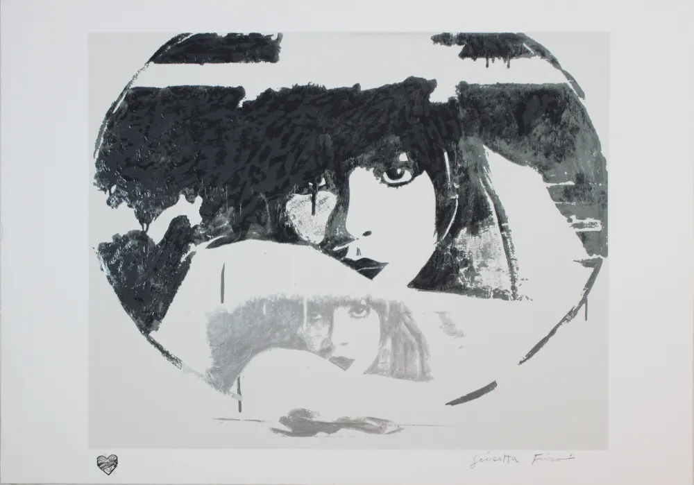 Сериграфия Fioroni - Doppio Liberty Grey