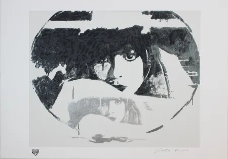 Сериграфия Fioroni - Doppio Liberty Grey