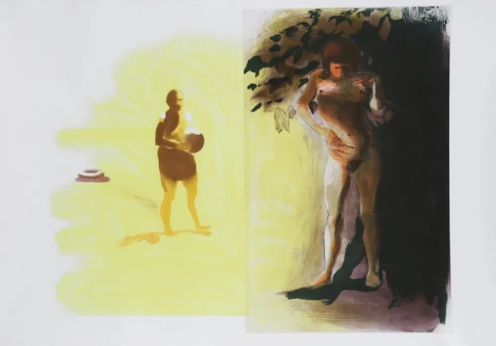 Офорт И Аквитанта Fischl - I from Beach Scenes Series