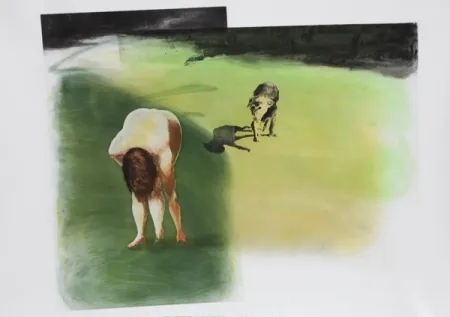 Офорт И Аквитанта Fischl - III from Beach Scenes Series