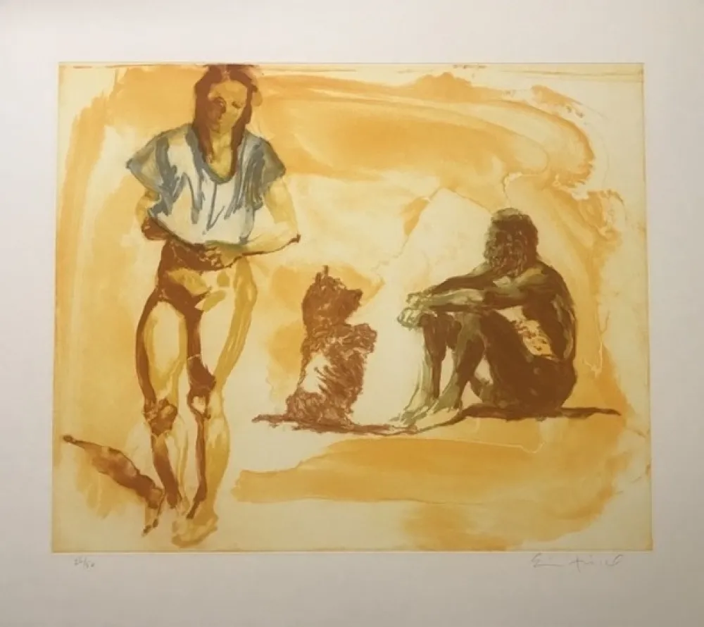 Гравюра Fischl - Untitled