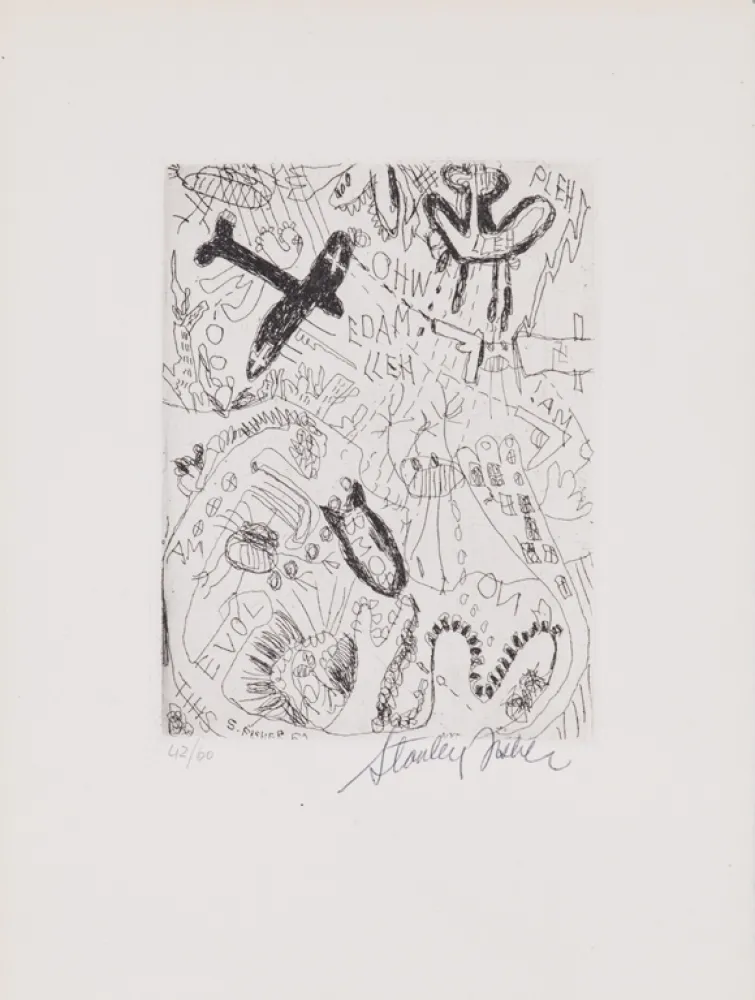 Офорт Fisherf - Unitled