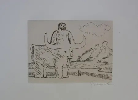 Офорт Fiume - Cinque acqueforti per i greci tradotti da Salvatore Quasimodo