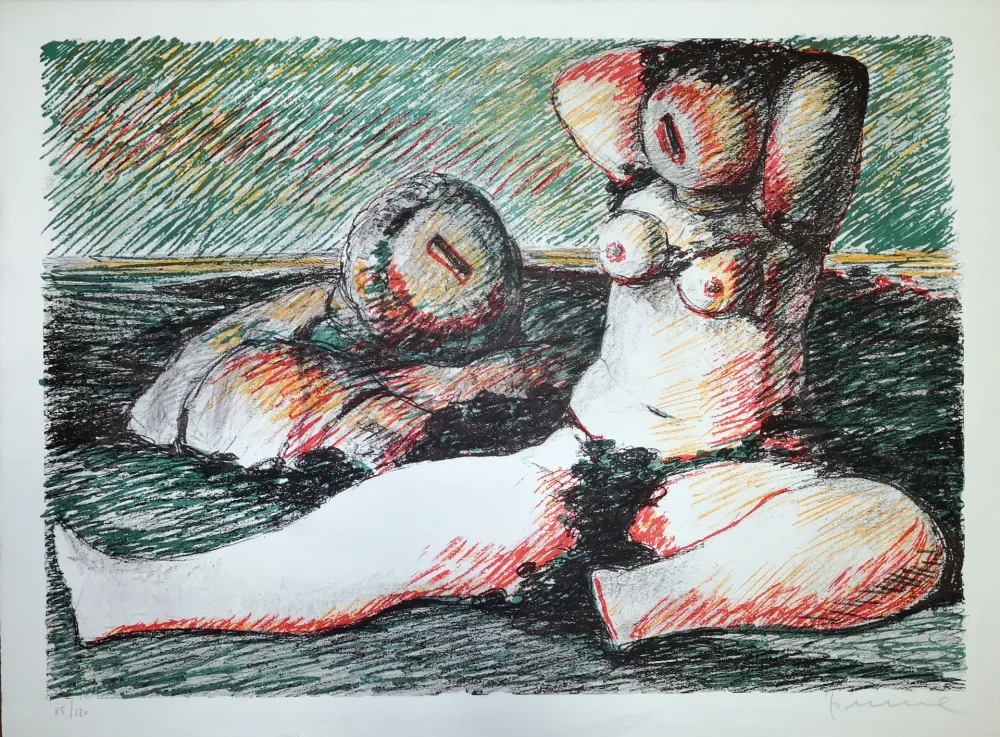 Литография Fiume - Poesia d'amore