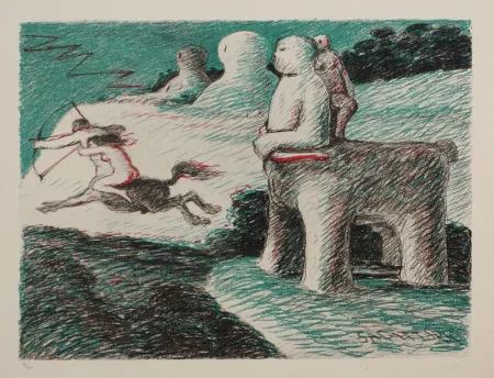 Литография Fiume - SAGGITARIO