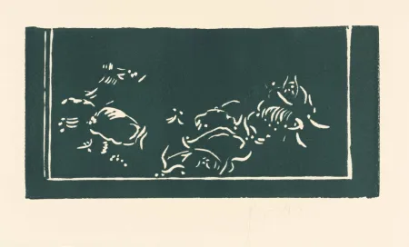 Линогравюра Flanagan - Stones