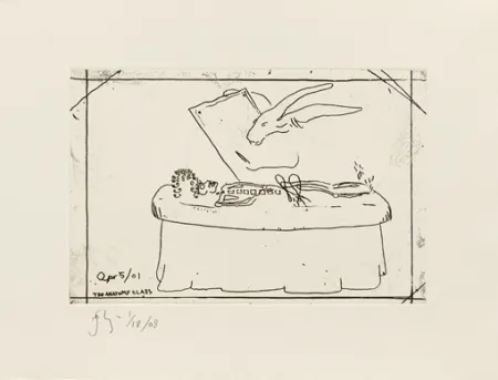 Гравюра Flanagan - The anatomy class