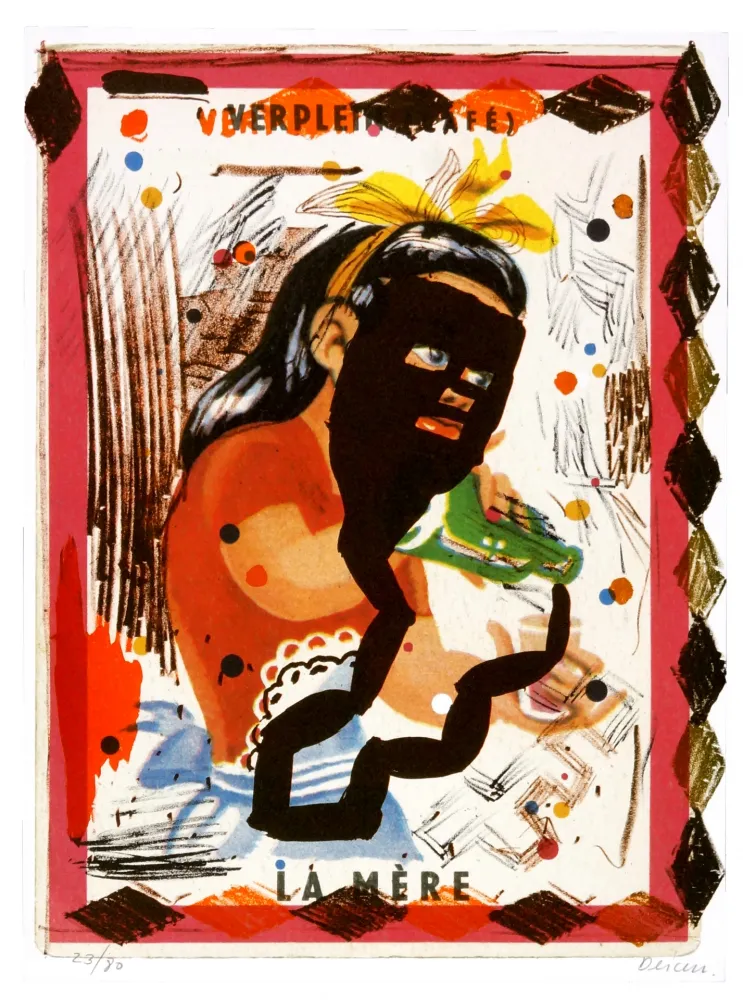 Литография Flores - Verplein (Café)