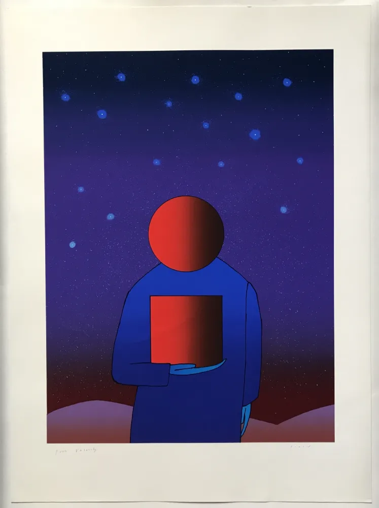 Сериграфия Folon - 35 ans après