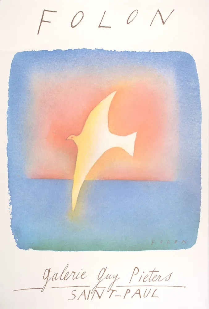 Афиша Folon - Folon - Galerie Guy Pieters II