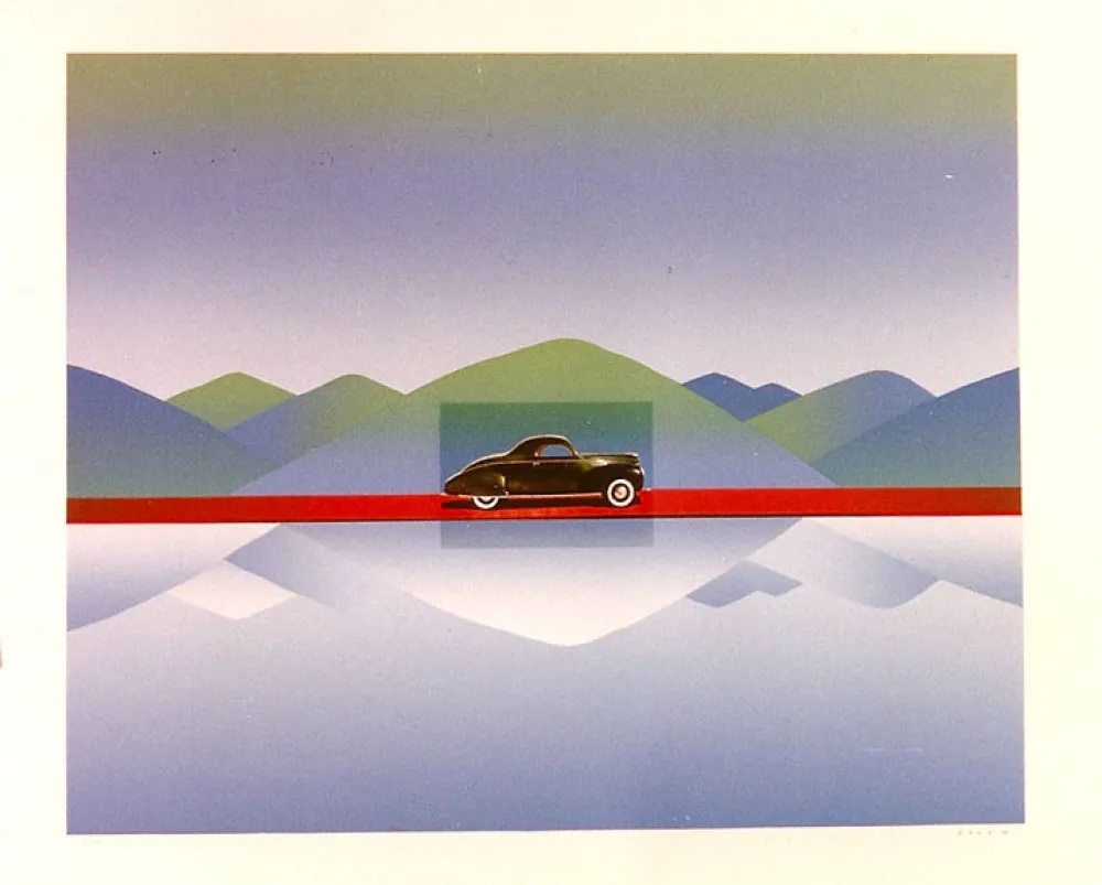 Многоэкземплярное Произведение Folon - Je vous ecris de California