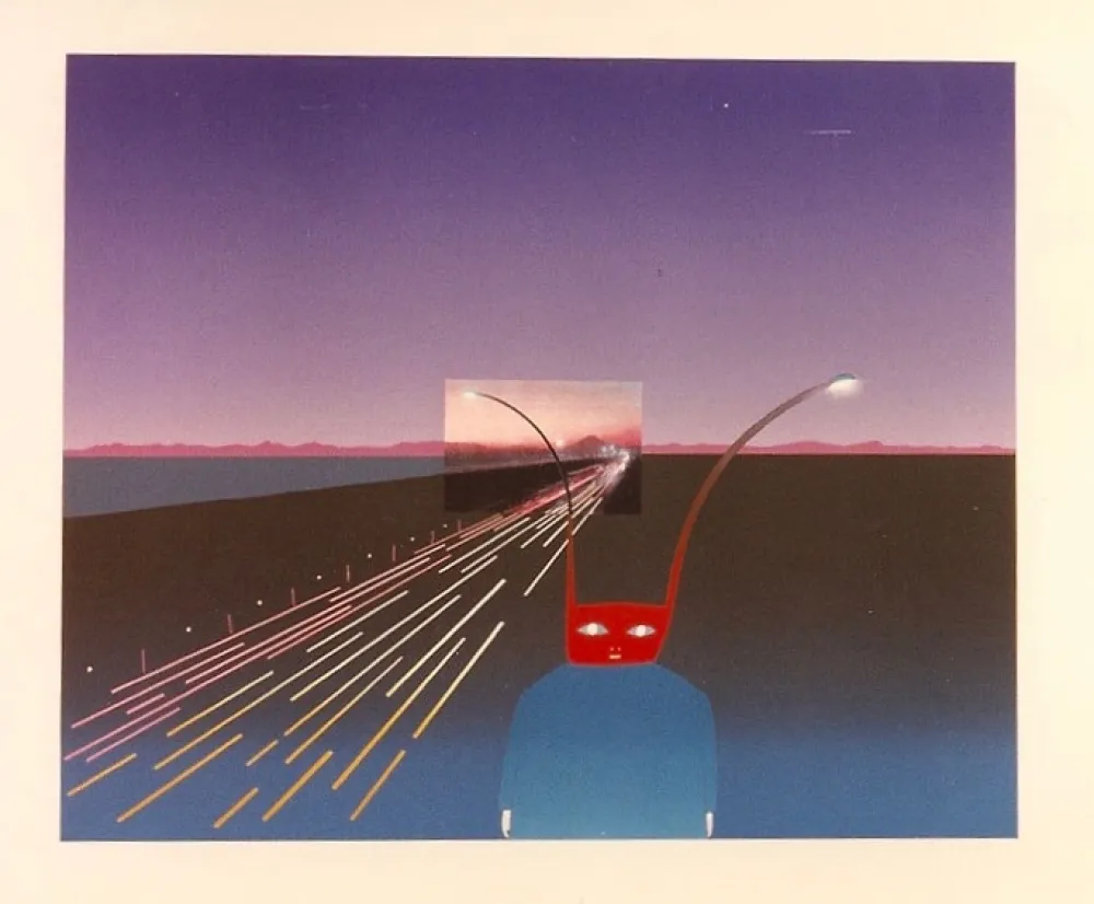 Многоэкземплярное Произведение Folon - Je vous ecris de Mt. Fuji