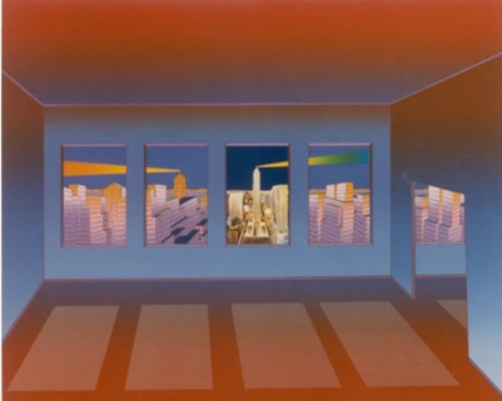 Многоэкземплярное Произведение Folon - Je vous ecris de New York