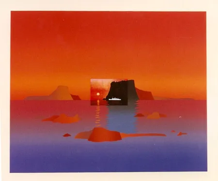 Многоэкземплярное Произведение Folon - Je vous ecris des cyclades