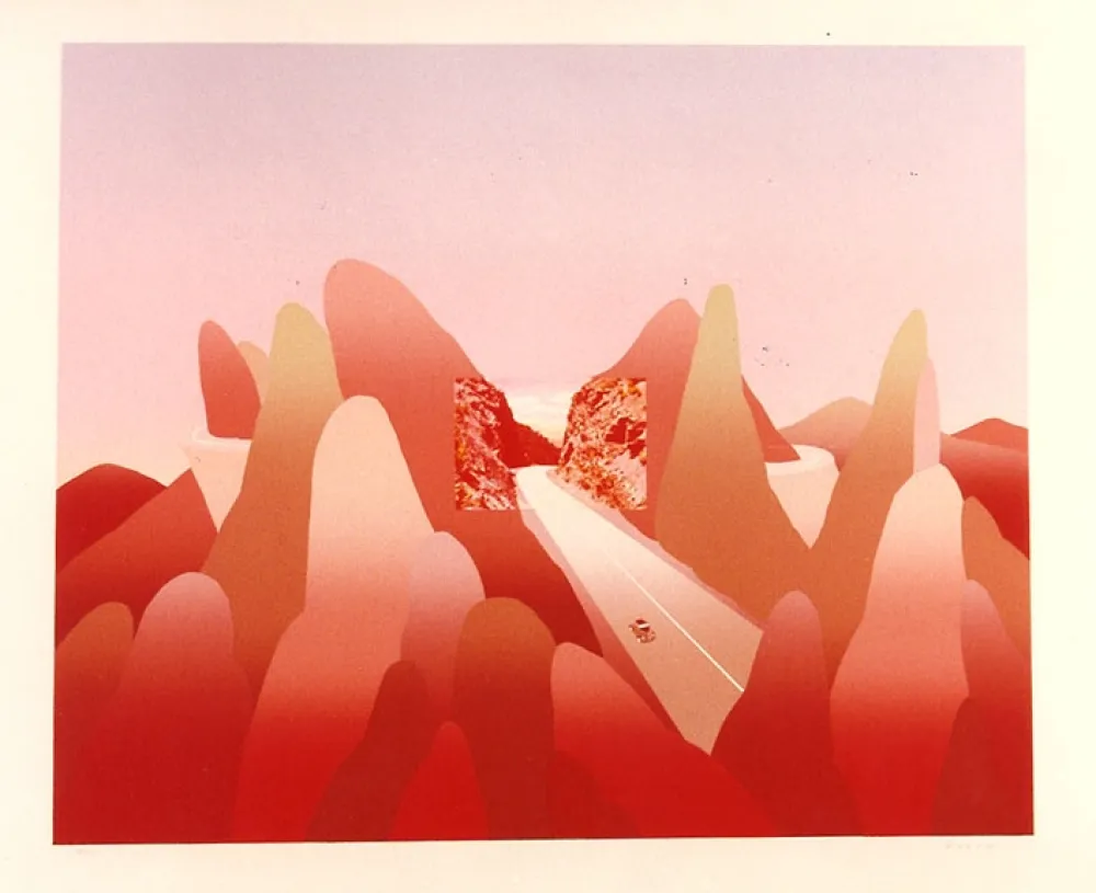 Многоэкземплярное Произведение Folon - Je vous ecris des montagnes Rocherrses