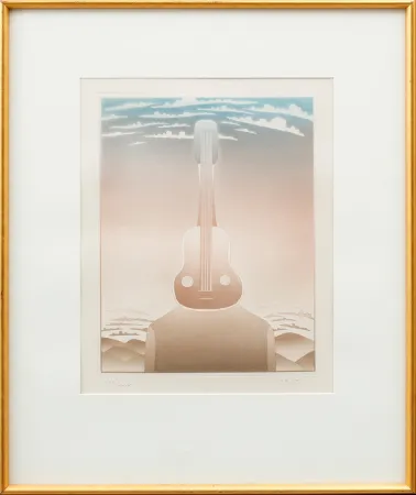 Офорт И Аквитанта Folon - La Musique