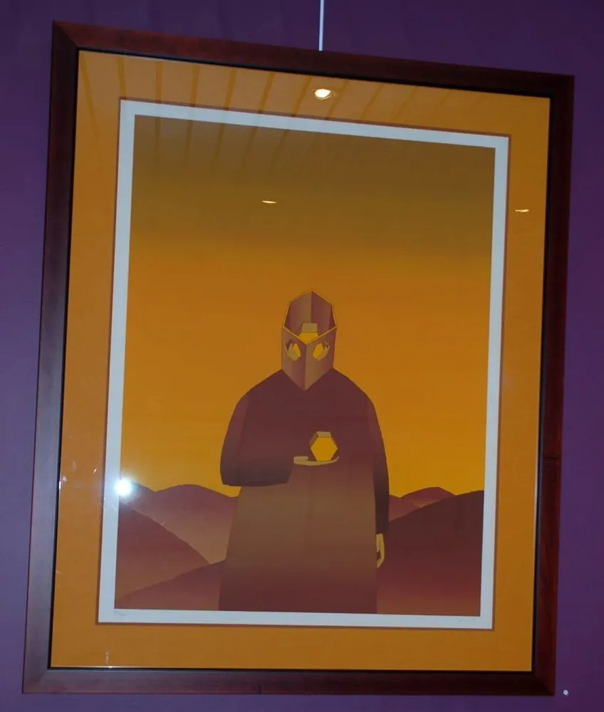 Сериграфия Folon - Le Penseur