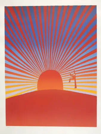 Сериграфия Folon - Le Poète - The Poet