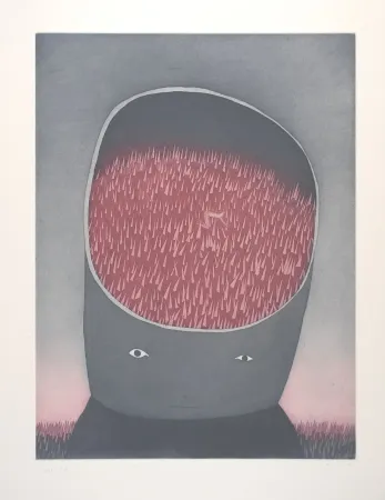 Офорт И Аквитанта Folon - Les Ruines Circulaires - The Circular Ruins