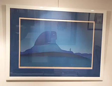 Сериграфия Folon - L'Etranger - The Stranger