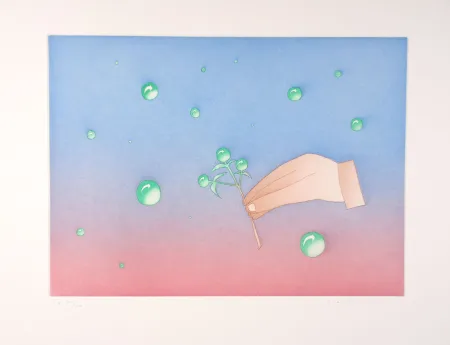 Офорт И Аквитанта Folon - Naissance