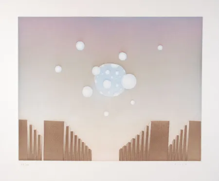 Офорт И Аквитанта Folon - Ouverture