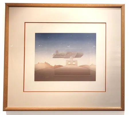 Офорт И Аквитанта Folon - Sans Vie