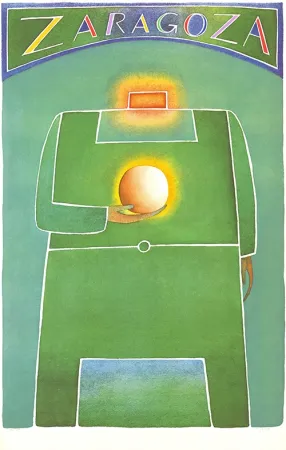 Литография Folon - Zaragoza