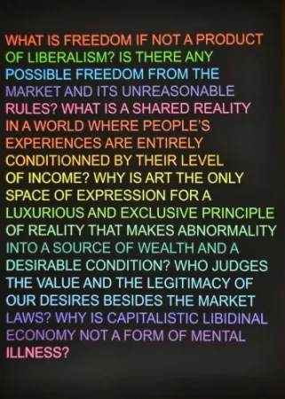 Сериграфия Fontaine - Untitled: (What is freedom?)