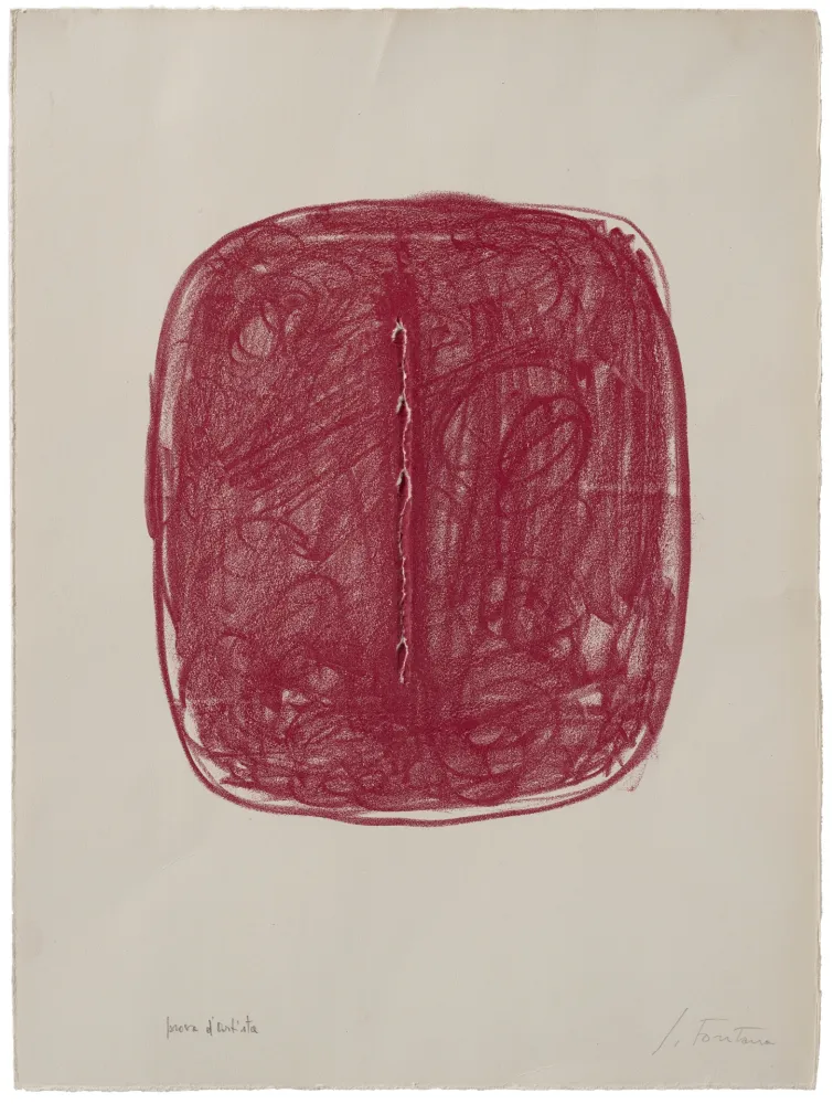 Нет Никаких Технических Fontana - Concetto spaziale