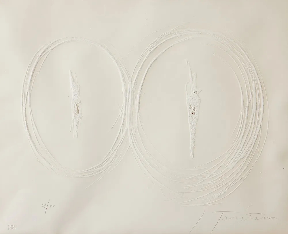 Офорт Fontana - Concetto Spaziale